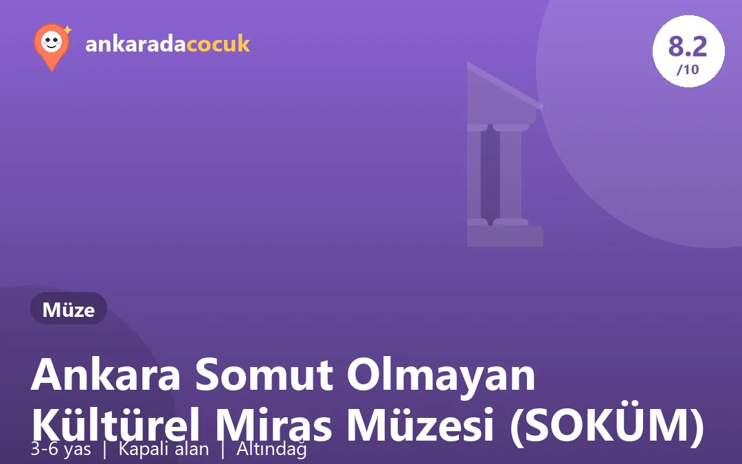 Ankara Somut Olmayan Kültürel Miras Müzesi (SOKÜM)